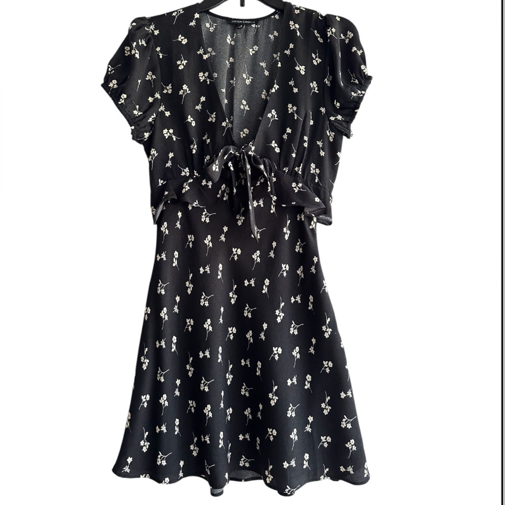 Cotton Candy LA Floral Dress -M